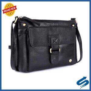 Soft Leather Crossbody Bag Timeless Elegant Minimal Chic Everyday Essential